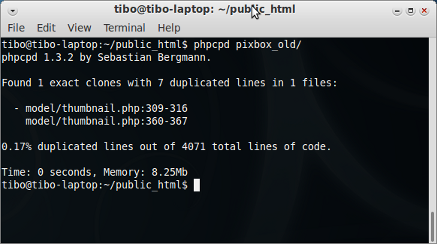PHP Copy-Paste Detector